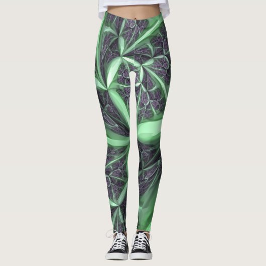 Green Star Leggings (Voorkant)