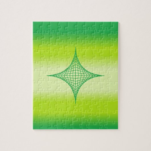 Green Star Legpuzzel (Verticaal)