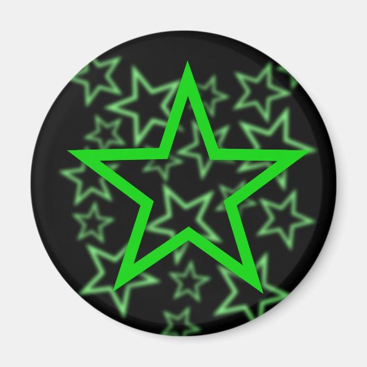 Green Star Magnet (Voorkant)