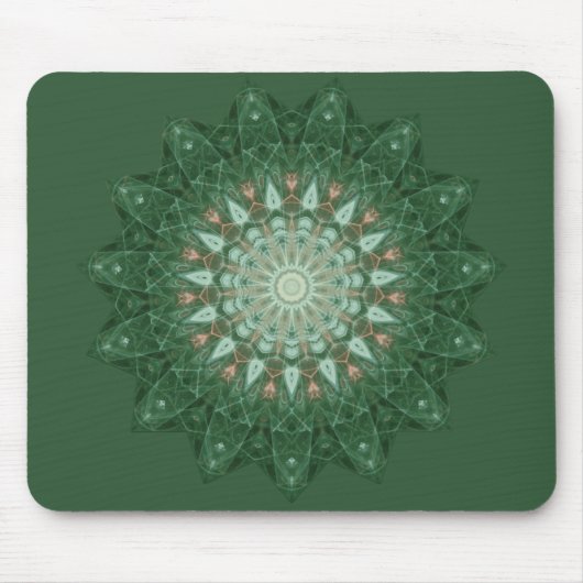 Green Star Mandala Muismat (Voorkant)