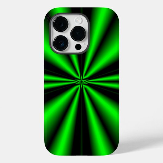 Green Star of Hope Case-Mate iPhone Case (Achterkant)