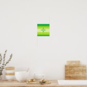 Green Star Poster (Keuken)