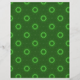 Green Star-scrapbook