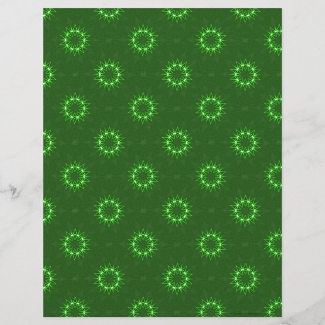 Green Star-scrapbook (Voorkant)