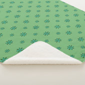 Green Star Sherpa Blanket Sherpa Deken (3/4)