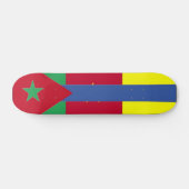 Green Star Skateboard (Horizontaal)