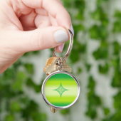 Green Star-Sleutelhanger Sleutelhanger (Hand)