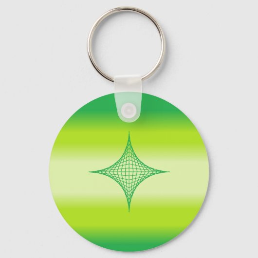 Green Star-Sleutelhanger Sleutelhanger (Voorkant)