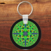 Green Star-Sleutelhanger Sleutelhanger (Voorkant)