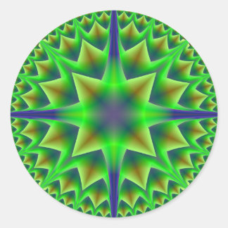 Green Star Stickers