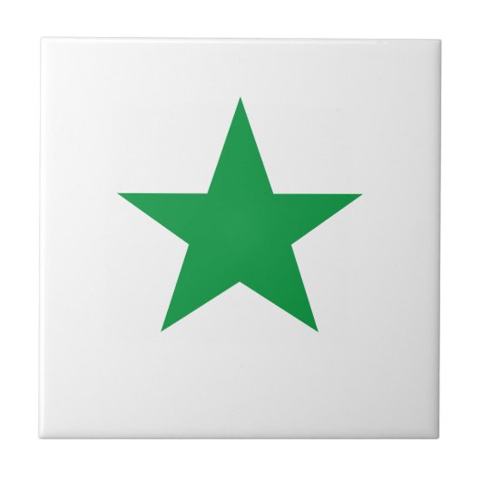 Green Star Tegeltje (Voorkant)