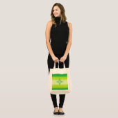 Green Star Tote Bag (Voorkant (model))