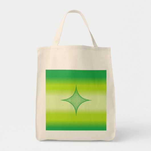 Green Star Tote Bag (Voorkant)