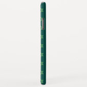 Green Star van David Seamless Case-Mate iPhone Case (Achterkant/rechts)