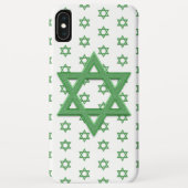 Green Star van David Seamless Case-Mate iPhone Case (Achterkant)