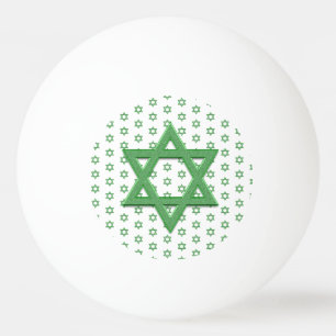 Green Star van David Seamless Pingpongbal