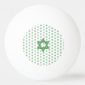 Green Star van David Seamless Pingpongbal (Achterkant)