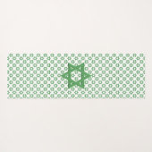 Green Star van David Seamless Yogamat (Achterkant (horizontaal))