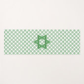 Green Star van David Seamless Yogamat (Voorkant (horizontaal))