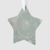 Green Starburst Ornament (voorkant)