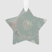 Green Starburst Ornament (voorkant)