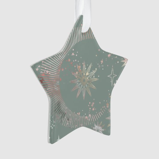 Green Starburst Ornament (voorkant)