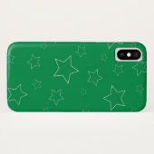 Green Stars iPhone / iPad case (Achterkant (horizontaal))