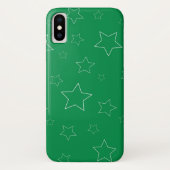 Green Stars iPhone / iPad case (Achterkant)