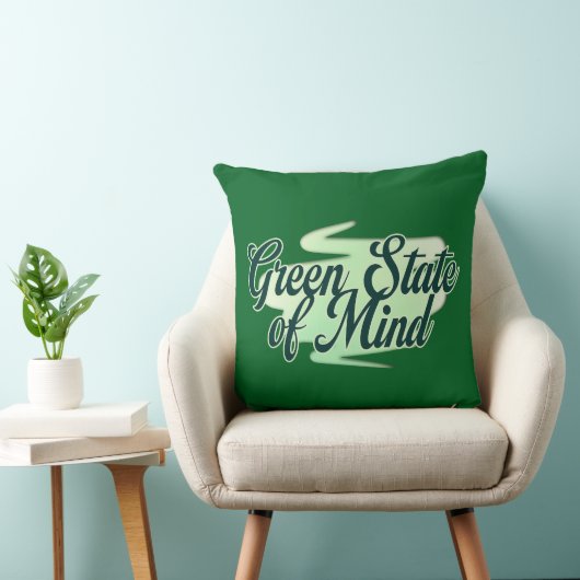 Green State of Mind St Patrick’s Day - almofada Kussen (Stoel)