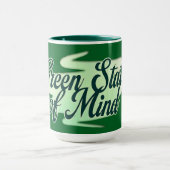 Green State of Mind St Patrick’s Day Shirt caneca Mok (Midden)