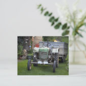 Green Steyr Tractor 80A Briefkaart (Staand voorkant)
