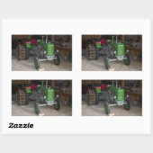Green Steyr Tractor KL I Rechthoekige Sticker (Vel)