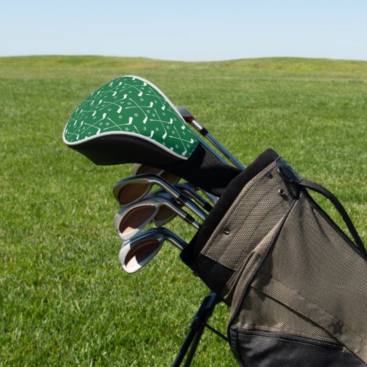 Green Stick Ball Golfheadcover (Insitu)