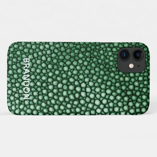 Green Stingray Case-Mate iPhone Case (Achterkant (horizontaal))