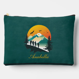 Green Strepen Bossen & Bergwandelaars Aangepas Etui