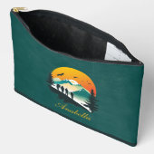 Green | Strepen | Bossen & Bergwandelaars Aangepas Etui (Open)