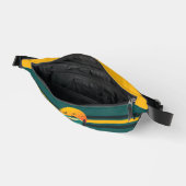 Green | Strepen | Bossen & Bergwandelaars Aangepas Heuptasje (Open)