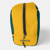 Green | Strepen | Bossen & Bergwandelaars Aangepas Toilettasje (Rechts)