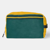 Green | Strepen | Bossen & Bergwandelaars Aangepas Toilettasje (Achterkant)
