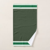 Green Stripe Bad Handdoek (Handdoek)
