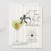 Green Stripe kleine beetje ouder Olive Martini Ver Kaart (Voorkant)