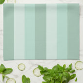 Green Striped Ombre Kitchen Towels Theedoek (Gevouwen)