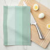 Green Striped Ombre Kitchen Towels Theedoek (Quarter Fold)