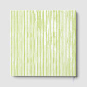 Green Striped Retro Wedding Gastenboek (Achterkant)