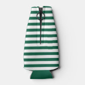 Green Striped Tennis Country Club Custom Flesjeskoeler (Achterkant)