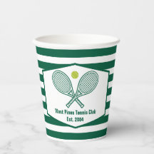 Green Striped Tennis Custom Country Club