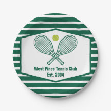 Green Striped Tennis Custom Country Club