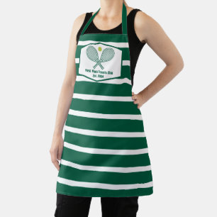 Green Striped Tennis Custom Country Club Schort