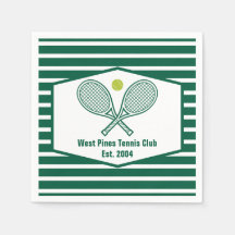 Green Striped Tennis Custom Country Club