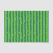 Green Striped Watermelon Tissuepapier (Voorkant)